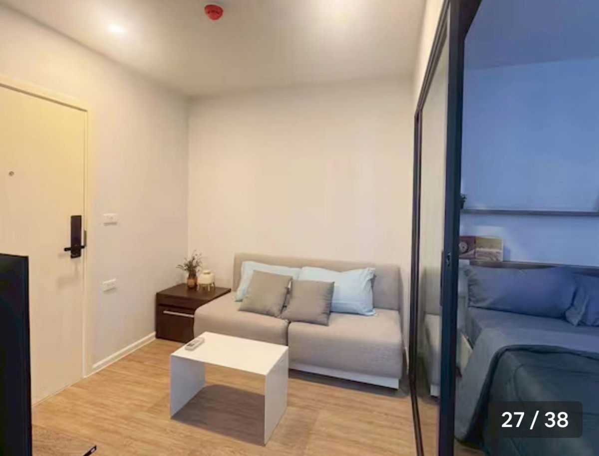 รูป ให้เช่า คอนโด Blue Sukhumvit 89 (29 ตร.ม.) ห้องหัวมุม เฟอร์ครบ พร้อมเข้าอยู่ - รูปที่ 10/18