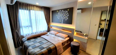 คอนโดให้เช่า :  Life Ladprao ชั้น 38 อาคาร A ขนาด 35 ตร.ม.  ห้องทิศตะวันออก วิวตึกช้าง ติด BTS ห้าแยกลาดพร้าว 