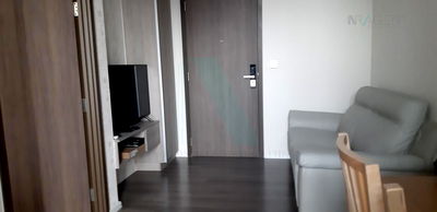 เช่าคอนโด เขตพระโขนง : 🚩 ให้เช่าคอนโด วิสซ์ดอม เอสเซ้นส์ อาคาร 1 ชั้น 18 1 ห้องนอน ขนาด 34.00 ตรม ใกล้ ทรู ดิจิทัล พาร์ค 101