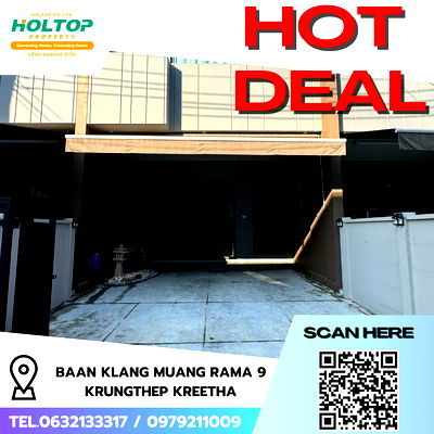 Townhouses for rent Bangkok : #R9041 🎉 250169 House for Rent: Baan Klang Muang Rama 9-Krungthep Kreetha