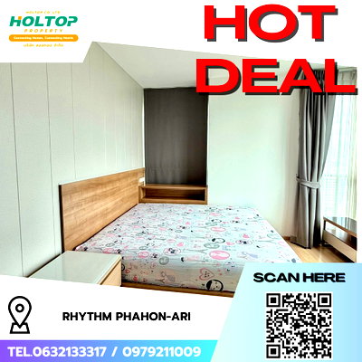 Condos for rent : #R9042 🎉 250169 Condo for rent: RHYTHM Phahon-Ari