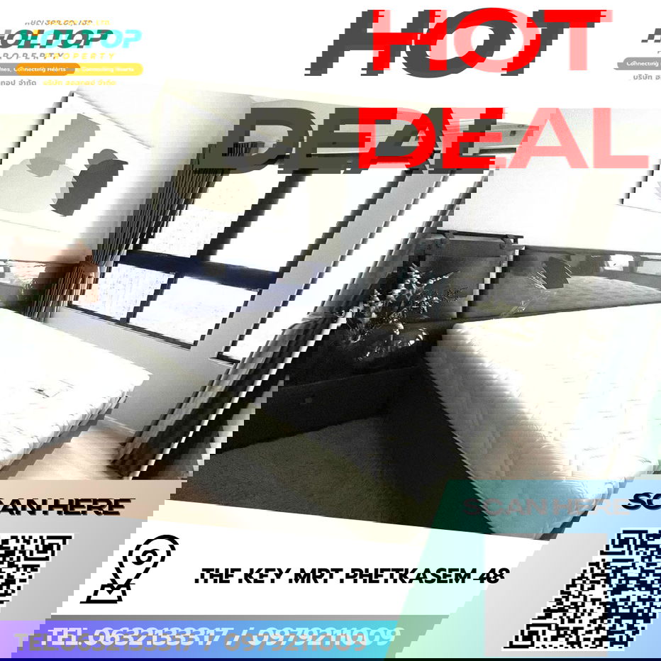 picture #R9050 🎉 250169 Condo for Rent: The Key MRT Phetkasem 48 - 1/9