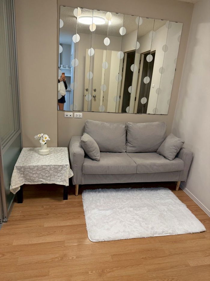 รูป #ให้เช่าห้องrenovateใหม่ 7000 บาท #24ตรม คอนโด LPN ลุมพินี อ่อนนุช-ลาดกระบัง 1 ใกล้ Airport Link และสนามบินสุวรรณภูมิ - รูปที่ 1/11