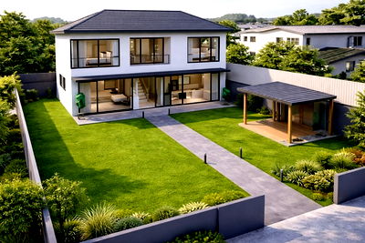 Houses for rent Soi Lasalle (Sukhumvit 105) : BTS Bearing house 2storeys for rent 4bed 4bath Bangna 2.1km. fully furnished located in Lasalle Ban