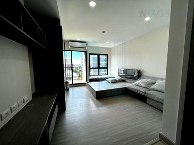 เช่าคอนโด BTS แบริ่ง : ให้เช่า ศุภาลัย ซิตี้ รีสอร์ท สุขุมวิท 107 STUDIO ชั้น 5 อาคาร 2  ใกล้ BTS แบริ่ง