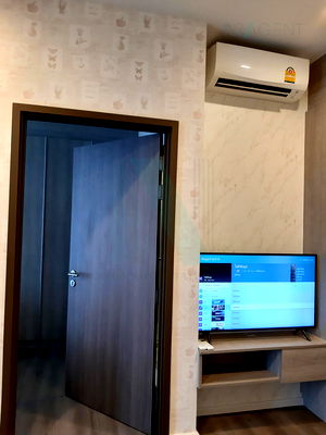 เช่าคอนโด เขตพระโขนง : 📌 ให้เช่าคอนโด วิสซ์ดอม เอสเซ้นส์ อาคาร 1 ชั้น 18 1 ห้องนอน ขนาด 34.00 ตรม ใกล้ ทรู ดิจิทัล พาร์ค 101