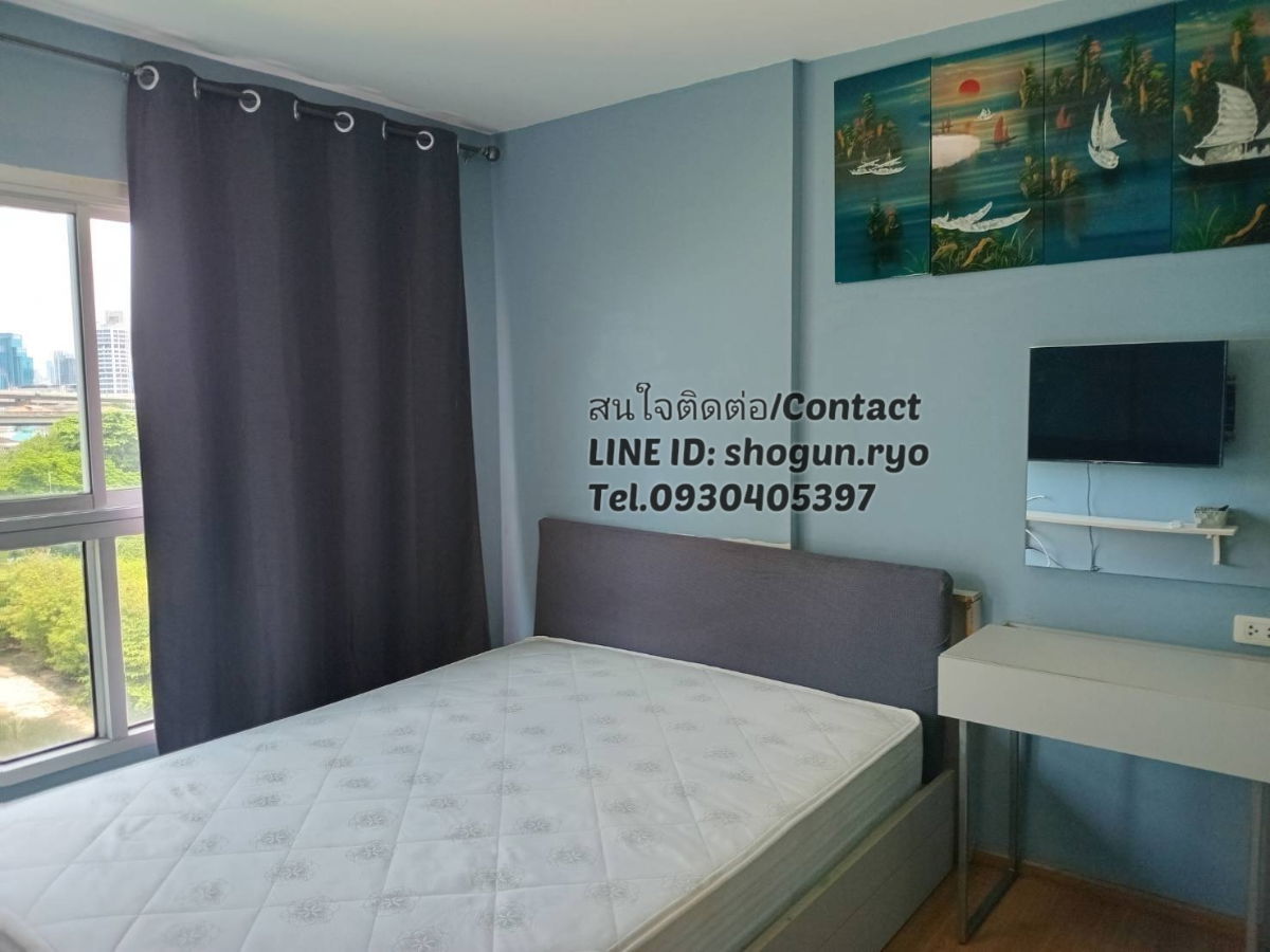 picture D condo Rama9 for rent, near airport link, the mall, Pier, Ramkhamhaeng Uni - 1/7