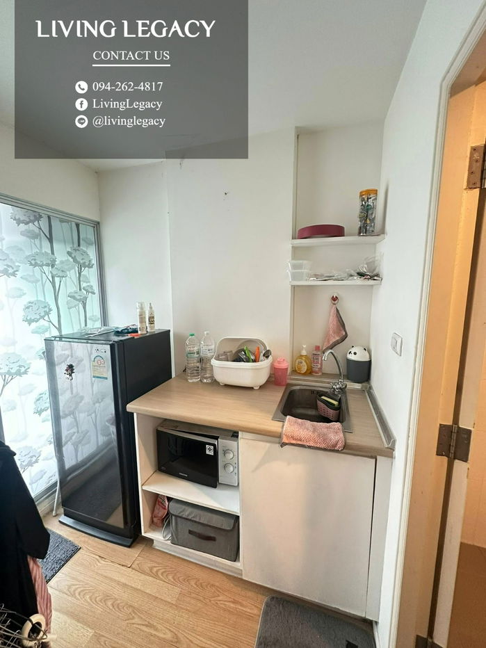 picture T9EIMV Condo For Rent Lumpini Ville Onnut - Phatthanakan 26 Sq.M. Floor 3 Building B2 line id : @livinglegacy - 3/11