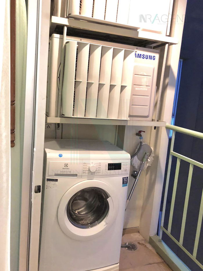 รูป ให้เช่าคอนโด ลุมพินี พาร์ค พระราม 9 - รัชดา อาคาร B ชั้น 16 1 ห้องนอน ขนาด 30.00 ตรม ใกล้ MRT พระราม 9 - รูปที่ 8/8