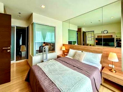 คอนโดให้เช่า : ให้เช่า ริทึ่มสาธร 1 ห้องนอน 45 ตรม  ห่างBTS สะพานตากสิน 250 เมตร  ใกล้  BTS  สะพานตากสิน