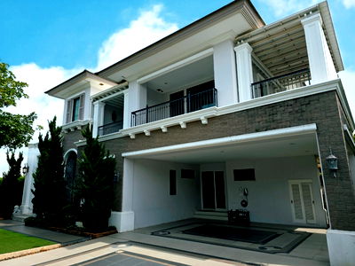 Houses for sale Bangkok : For Sale!  Ladawan Ratchaphruek-Pinklao, ready to move in, 158.6 sq.w. 470 sq.m. end unit