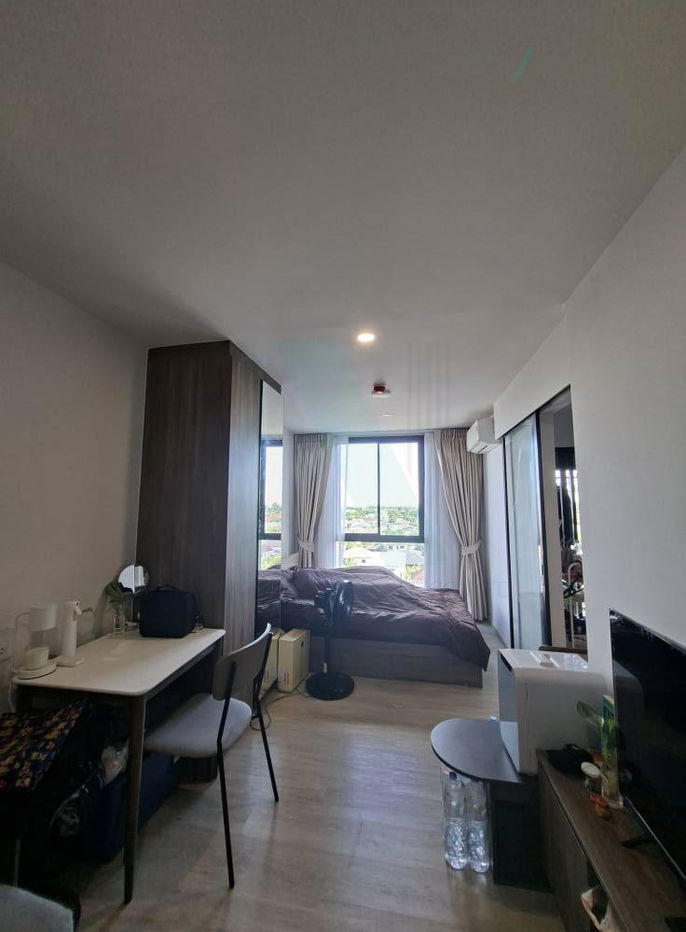 picture ðĐ For Rent Condo NUE CORE KHU KHOT STATION Building 1, Floor 8,Studio, Room size 22 sqm - 3/8