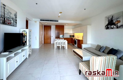 Condos for rent : KT0190📲LineID @556ryccg🏖️1Bedroom 81sqm Tower B Mid-Floor🌊Sea+Garden view Fully furnished🦀Northpoint Pattaya Wongamat Beach