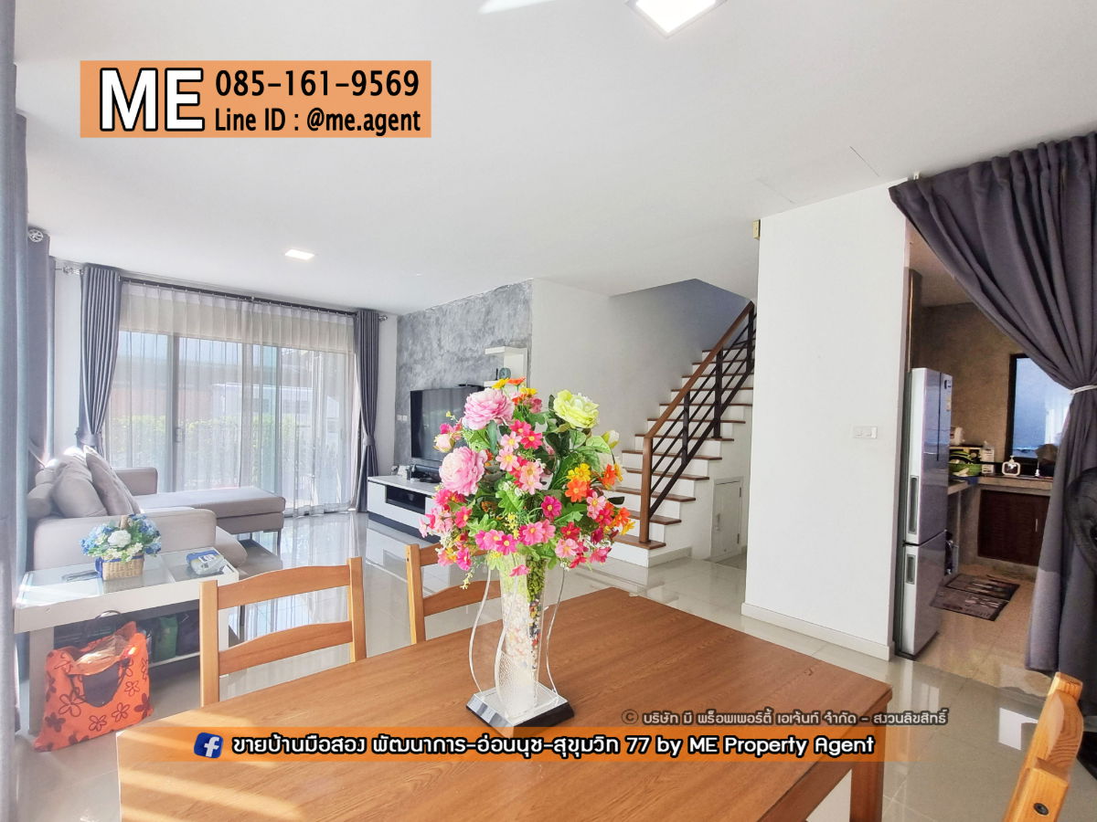 รูป ถูกสุดในโครงการ บ้านเดี่ยวให้เช่า พฤกษาวิลล์ 73 พัฒนาการ 38 พร้อมเฟอร์และเครื่องใช้ไฟฟ้า ใกล้เอกมัย ทองหล่อ สุขุมวิท โทร 064-954-9619 (RBA30-40) - รูปที่ 7/15