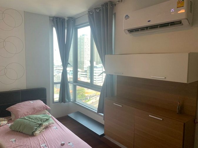 คอนโด The parkland รัชดา-ท่าพระ ชั้น 12A แบบ 1 ห้องนอน ขนาด 30 ตรม. คอนโดใกล้ BTS-ตลาดพลู และ The Mall-ท่าพระ