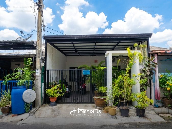 2-bed townhouse for sale, 20.4 sq wah, Baan Muangmai Boorapa Villa