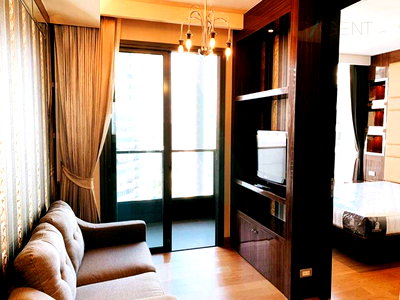 คอนโดให้เช่า : 🔺 ให้เช่าคอนโด เดอะ ลุมพินี 24 อาคาร 1 ชั้น 26 1 ห้องนอน ขนาด 29.00 ตรม ใกล้ รพ.เทพธารินทร์