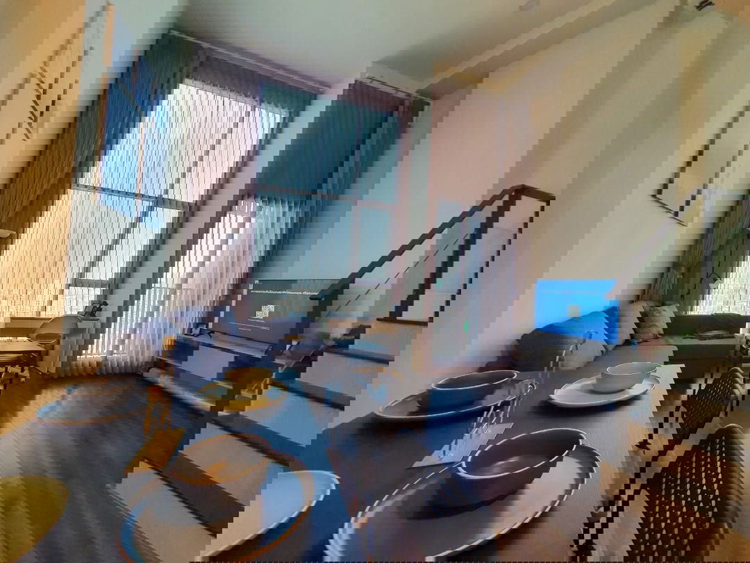 รูป เช่า ไนท์บริดจ์ สเปซ พระราม 9 ห้องสวย เฟอร์ฯครบ พร้อมเข้าอยู่ ใกล้ MRT พระราม 9 - รูปที่ 1/9