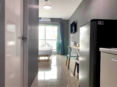 Condos for rent : For Rent Condo ASAKAN PLACE SRINAKARINDRA Building 1, Floor 22,Studio, Room size 26 sqm