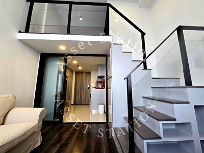 Condos for rent : 🏢✨Attention all agriculture students! Don't miss out! KnightsBridge Space Ratchayothin offers great value duplex units | Near BTS Phahonyothin 24📍🏢