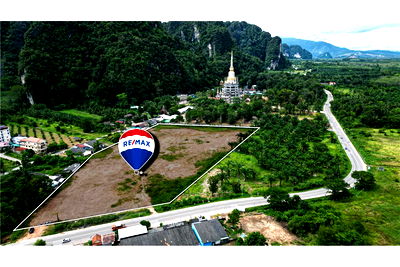 ที่ดิน วิทยาลัยเทคโนโลยีนครกระบี่ : [920281015-444] Vacant land for sale in krabi town