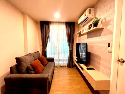Condos for rent BTS Udom Suk : For Rent Condo THE LIGHT NEW YORK Building 1, Floor 2,1 bed room, Room size 29.00 sqm