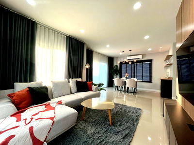 บ้านเดี่ยวให้เช่า : 🟨🟧🟥HSP0057-02 บ้านเดี่ยว เซนโทร บางนา - กิ่งแก้ว 💌LINE : @274bgkdg🟥🟧🟨