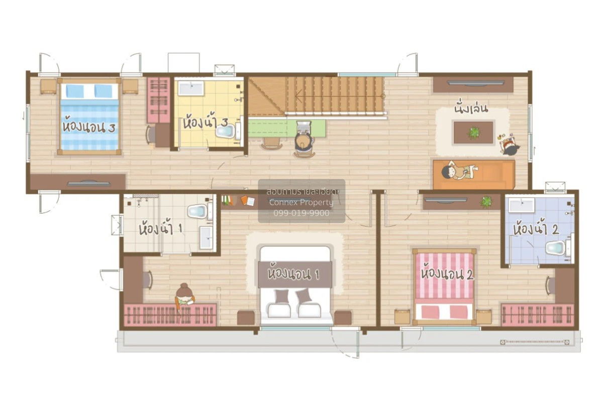 picture For Sale House , Anasiri Rangsit - Klong 3 , Khlong Sam , khlong Luang , Pathum Thani , CX-143546 ✅ Live chat with us ADD LINE @connexproperty ✅ - 3/3