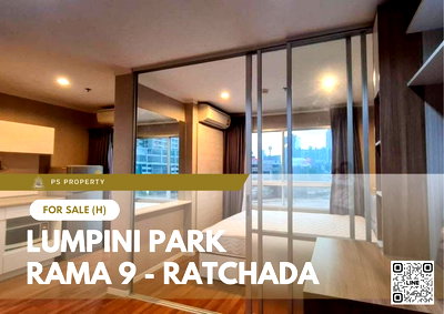 ขายคอนโด : ขายด่วน 📍 Lumpini Park Rama 9 - Ratchada 📍 เฟอร์นิเจอร์ และ เครื่องใช้ไฟฟ้าครบ ใกล้ MRT พระราม 9