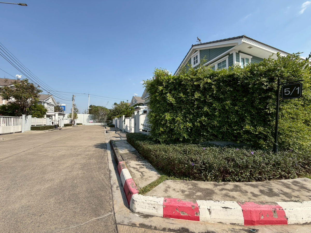 รูป บ้านหลังมุม ที่ดินแปลงใหญ่ โซนท้ายโครงการ อยู่จริง เงียบจริง ชัยพฤกษ์ จตุโชติ วัชรพล เพียง 5.59 ล้าน - รูปที่ 24/31