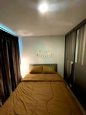 Condos for rent BTS Udom Suk : 🎊 For rent, The Excel Udomsuk, 1 bedroom, 8th floor, near Seacon Square.