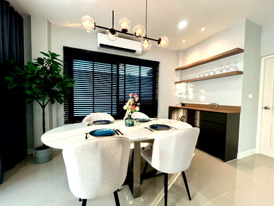 บ้านเดี่ยวให้เช่า : 💚💜🩵HSP0057-03 บ้านเดี่ยว เซนโทร บางนา - กิ่งแก้ว 🧷LINE : @406ajtpt 🩵💜💚