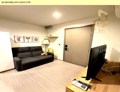 คอนโดให้เช่า : DL26010983 ให้เช่าคอนโด ไลฟ์ อโศก ไฮป์ (Life Asoke Hype) ใกล้ MRT พระราม 9 พร้อมเข้าอยู่ โทรด่วน 0842740999 LineID @523dslwi