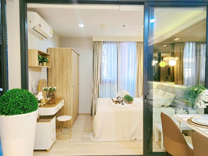 เช่าคอนโด The Base Garden Rama 9/เดอะ เบส การ์เดน พระราม 9 (G6901009) ID Line : @pccenter