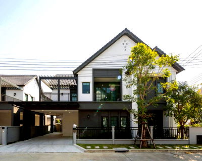 Houses for rent Suwannaphum International Airport : FOR RENT | CENTRO BANGNA Brand-New Corner House