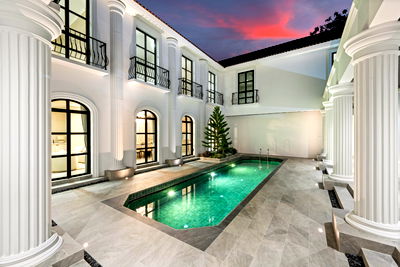 Houses for sale  Sena : (For Sale) Luxurious European-style detached house in Ladprao area, Soi Nakniwas 41