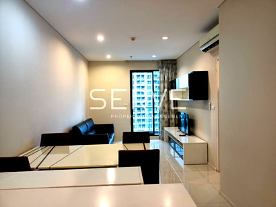 Condos for sale Big C Super Center Ratchadamri : 1 Bed 1 Bath Large Room City View Fully furnished Good Location Close to MRT Phetchaburi 150 m. & ARL Makkasan @ Villa Asoke