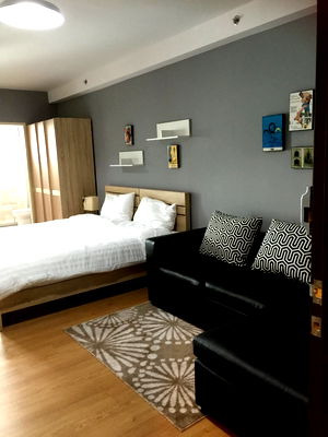 Condos for rent BTS Thong Lo (Thong Lor) : Condo for rent, Supalai Ekkamai-Thonglor, fully furnished, ready to move in.