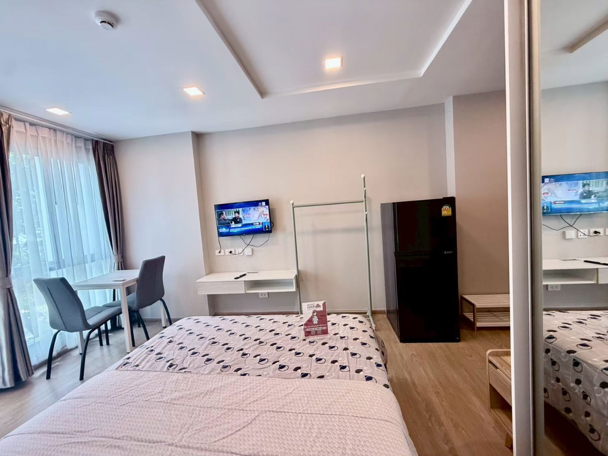 รูป ห้อง Studio ราคา 7500 บาท ชั้น 3 ห้องว่างพร้อมเข้าอยู่ ตึกใหม่ Aston ไซต์ 24 ตรม. - รูปที่ 4/18
