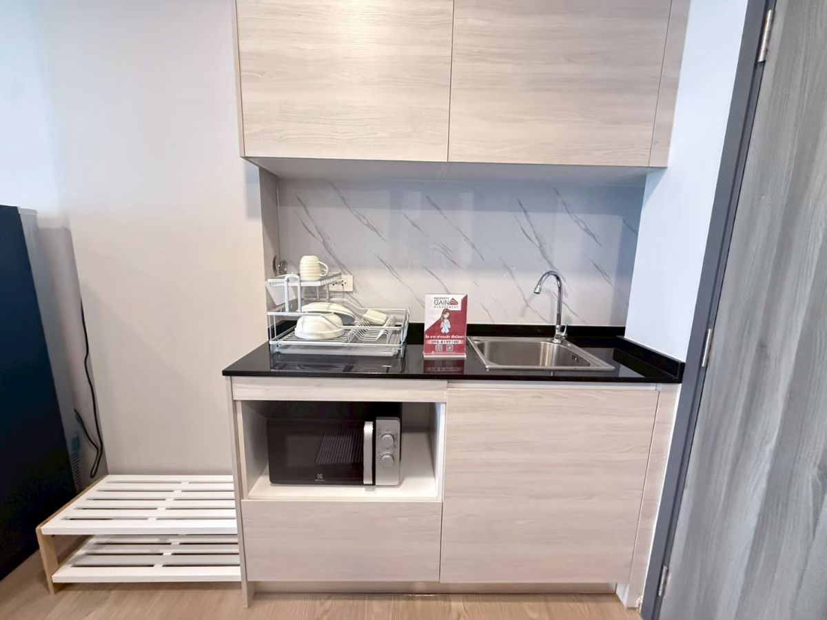 รูป ห้อง Studio ราคา 7500 บาท ชั้น 3 ห้องว่างพร้อมเข้าอยู่ ตึกใหม่ Aston ไซต์ 24 ตรม. - รูปที่ 7/18