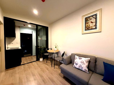 Condos for rent : PFD-07902 for rent, Nue District R9, near MRT Rama 9, front building, 1 bedroom, city view, fully furnished.