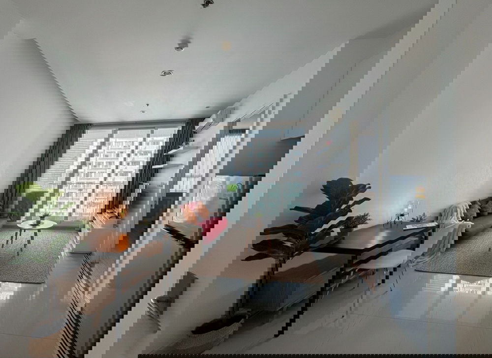 รูป Call : 095-254-6826 Condo TC Green Rama 9 ใกล้รถไฟฟ้า MRT พระราม 9 ชั้นสูง วิวสวย คัดตำแหน่งห้องดีที่สุด ตกแต่งครบ - รูปที่ 1/12