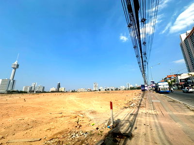 Land for sale Pattaya : Prime Seaside Land for Sale – South Pattaya, Near Jomtien Beach