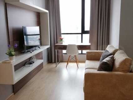 รูปภาพ ▚ LF179ツ ให้เช่า: Ideo Q Ratchathewi – 2 Bed 50.52 ตร.ม. 🎓🏙️ ห้อง 2 นอนราคาดีที่สุด พร้อมรับนักศึกษา ชั้นสูงวิวสวยไม่บล็อก เฟอร์ครบ