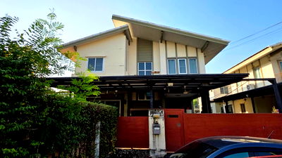 Houses for rent Samut Prakarn : 🏡 Corner Detached House for Rent – Private & Peaceful 💥 Pruksa Puri, Soi Kingkaew 37 💥 🛏️ 3 Bedrooms 🛋️ Fully furnished, move-in ready ✨