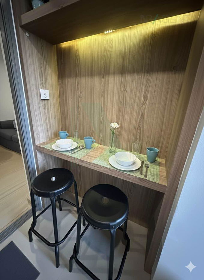 รูป 📌 ให้เช่าคอนโด วิสซ์ดอม คอนเนค สุขุมวิท อาคาร 1 ชั้น 20 1 ห้องนอน ขนาด 30 ตรม ใกล้ บิ๊กซี - รูปที่ 5/8