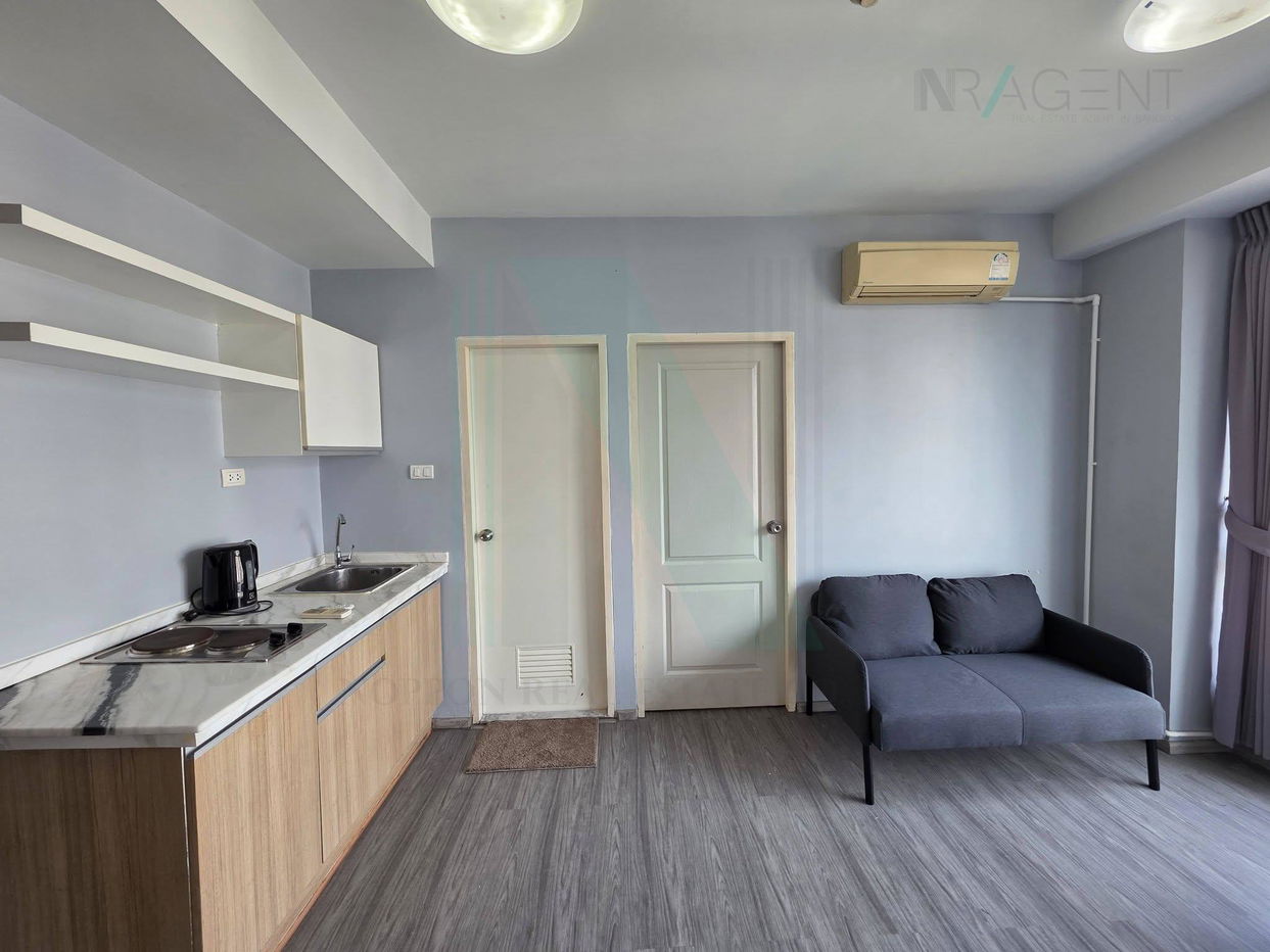 รูป ให้เช่าคอนโด พาโน วิลล์ รัชดา 19 อาคาร 1 ชั้น 7 1 ห้องนอน ขนาด 30.00 ตรม ใกล้ MRT รัชดาภิเษก - รูปที่ 6/8