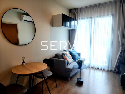 Condos for rent : 1 Bed Large Room City View Fully furnished Good Location Close to  MRT Phra Ram 9  220 m.  @   NUE District R9