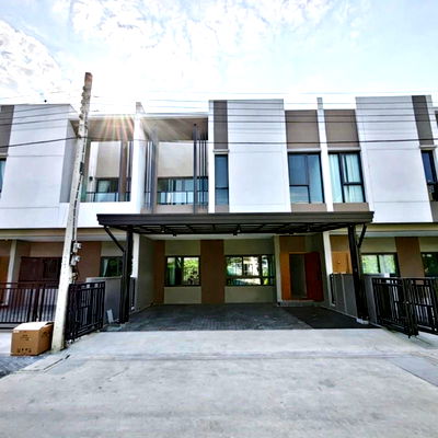 เช่าทาวน์โฮม บิ๊กซี ราชพฤกษ์ : ให้เช่าบ้านกลางเมือง ดิ อิดิชั่น ปิ่นเกล้า-บรมฯ 2 (Baan Klang Mueng The Edition Pinklao-Borom 2) ถนนสวนผัก ติดMRTตลิ่งชัน 