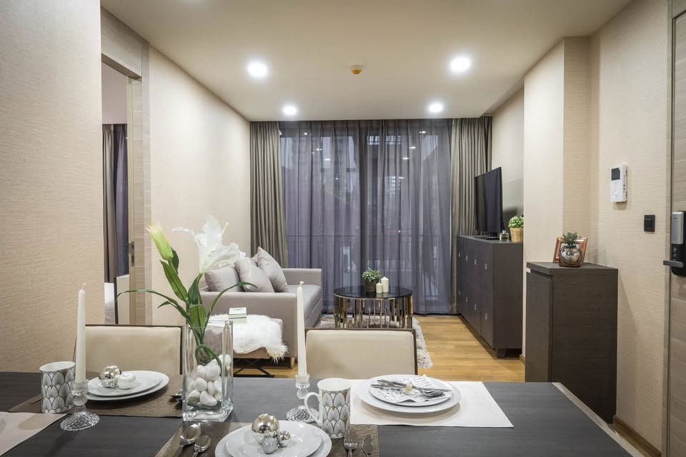 รูป 📍 ให้เช่า! Klass Langsuan | 1 Bedroom ห้องใหญ่ 48 ตร.ม. ใจกลางหลังสวน ใกล้ BTS ชิดลม 300 ม. - รูปที่ 5/8